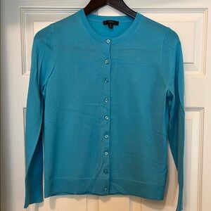 J. Crew Jackie Cardigan Sweater 100% Merino